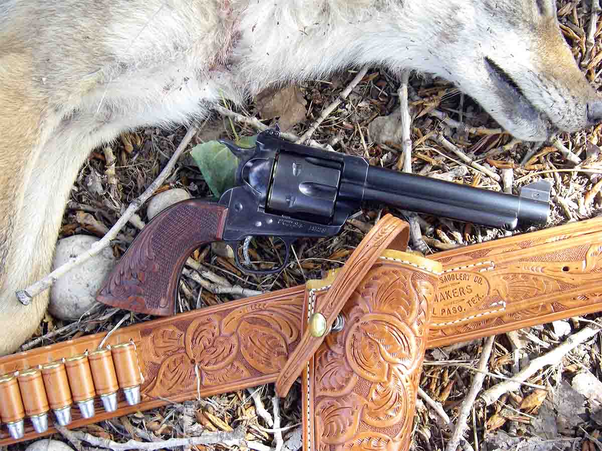 Shown is Elmer Keith’s customized Keith Long Range Colt that was originally owned by Teddy Roosevelt.